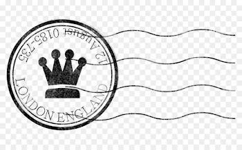 Cancellation Rubber stamp Vertebrate Line art - postmark 