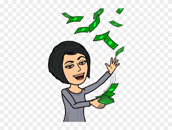 Cancer-freeisn't Exactly Free - Snapchat Bitmoji Money