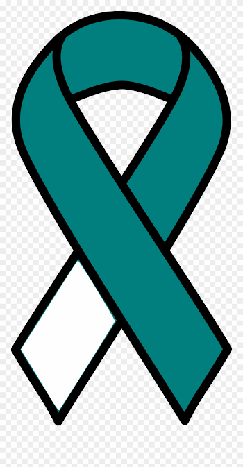 Cancer Ribbon Clip Art - Cervical Cancer Ribbon - Png Download ...