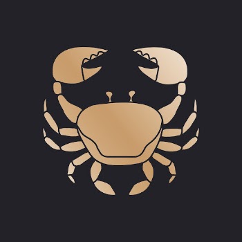 Cancer zodiac sign, gold crab | Free Vector - rawpixel