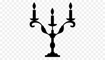 Candelabra Candle Hanukkah Menorah Halloween - candel 