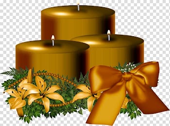 Candle Christmas , Christmas candle transparent background PNG clipart