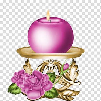 Candle Christmas Eve, Christmas Eve Apple Creative transparent background PNG clipart