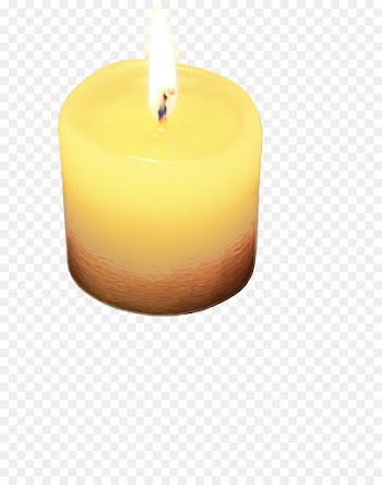 candle flameless candle wax lighting yellow