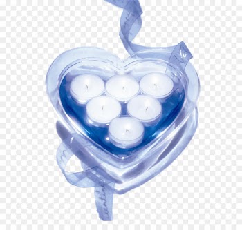 Candle Heart Wallpaper - Love white candles 