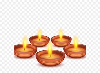 Candle Light Flame - Vector Lotus Lantern Festival 