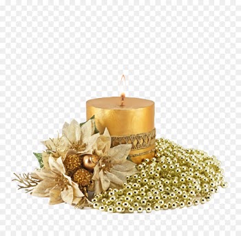 candle lighting yellow plant candle holder