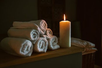Candle Lit At Spa