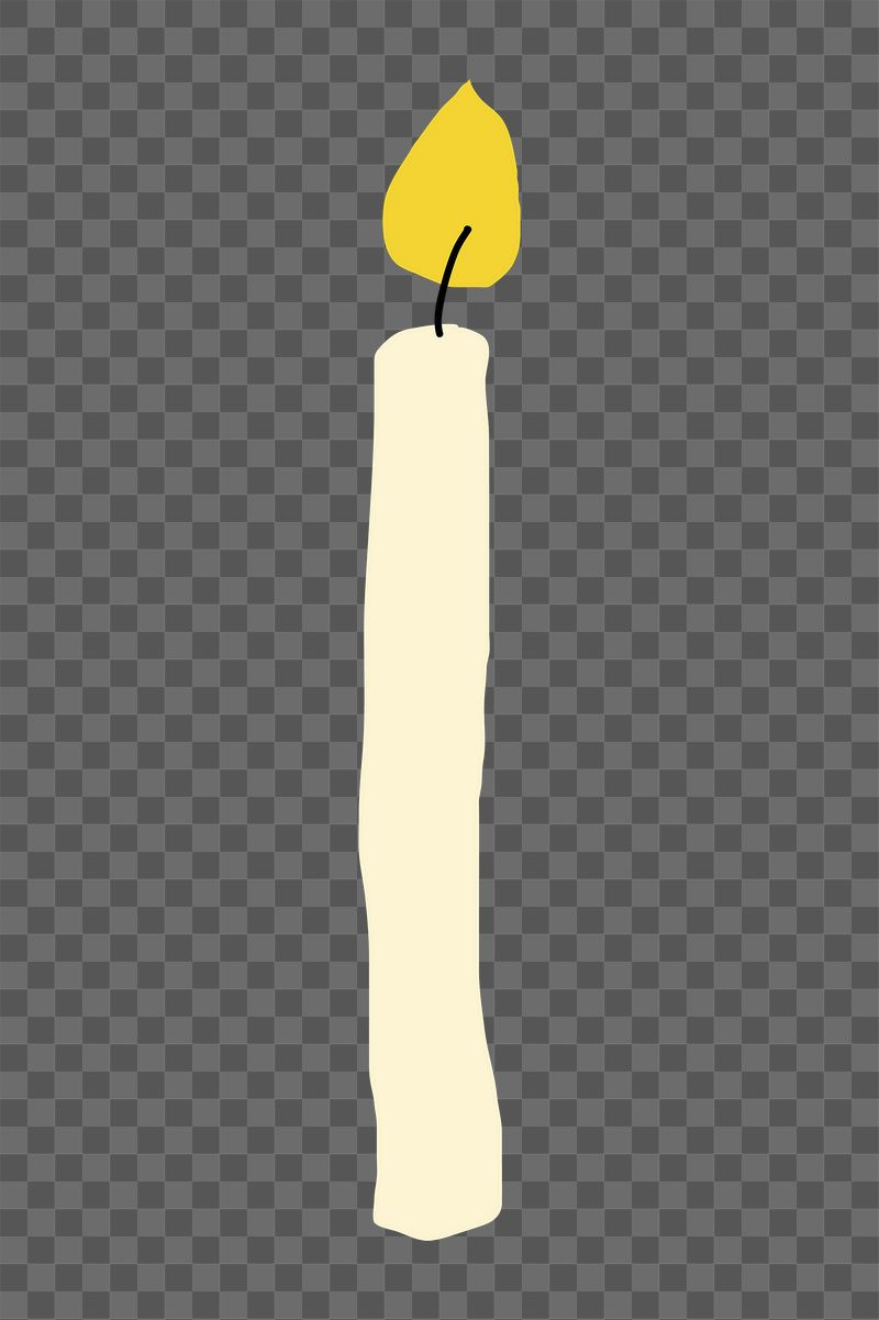 Candle png sticker, object doodle, | Free PNG Illustration - rawpixel