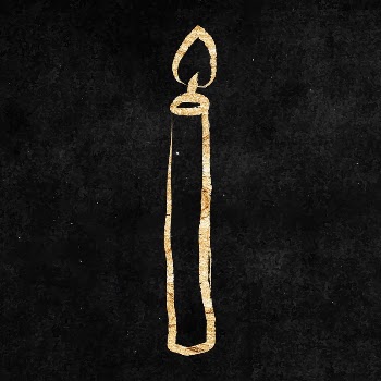 Candle sticker, gold aesthetic doodle | Free Vector Illustration - rawpixel