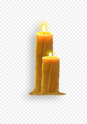 Candle Wax - Burning candles 