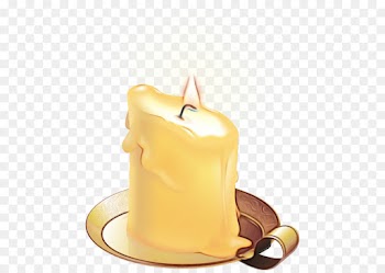 candle yellow lighting wax vanilla