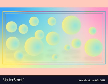 candy background with bubbles