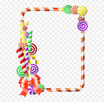 Candy Border Clipart 3 By Bradley - Candy Border