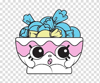 Candy Bowl Shopkins Sweetness , Candy Bowl transparent background PNG clipart