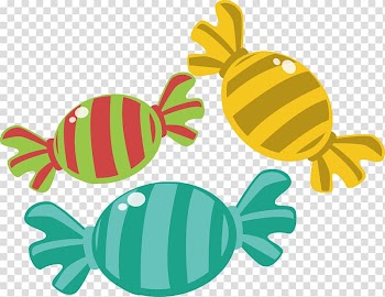 Candy cane Caramel , Striped candy transparent background PNG clipart