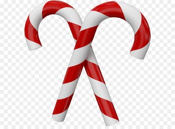 Candy cane Christmas Clip art - Large Transparent Christmas Candy Canes 
