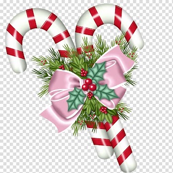 Candy cane Christmas ornament , christmas transparent background PNG clipart