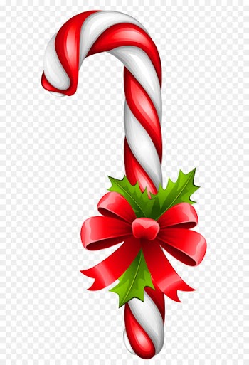 Candy cane Christmas Stick candy - Christmas Candy Cane Transparent PNG Clipart 