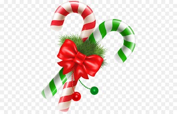 Candy cane Christmas Stick candy Ribbon candy Christmas Day - candy 