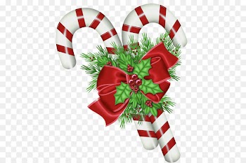 Candy cane Christmas Stick candy Ribbon candy Santa Claus - santa claus 