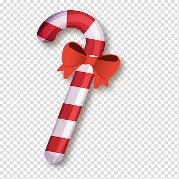 Candy cane Christmas Sugar, Christmas candy cane transparent background PNG clipart