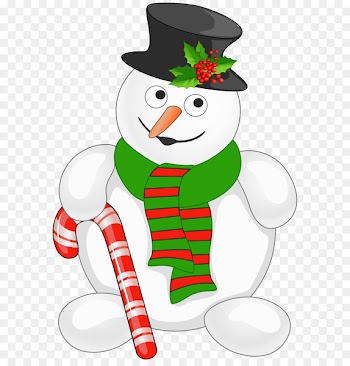 Candy cane Christmas tree Clip art - Snowman with Candy Cane PNG Clipart 