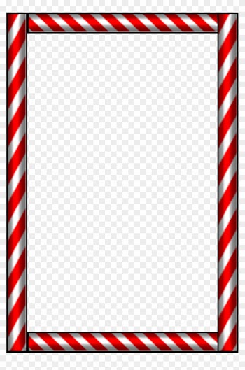 Candy Cane Clip Art Borders - Candy Cane Border