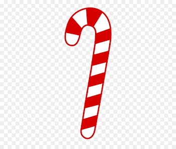 Candy cane Clip art - Christmas crutches 
