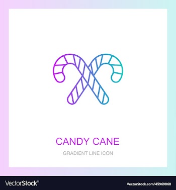 candy cane creative icon from new year icons