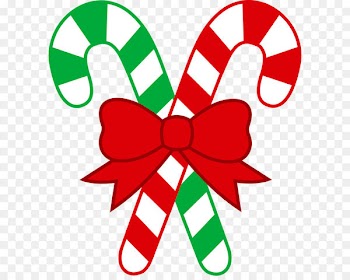 Candy cane Stick candy Chocolate bar Clip art - Red and Green Christmas Transparent PNG Candy Cane Clipart 