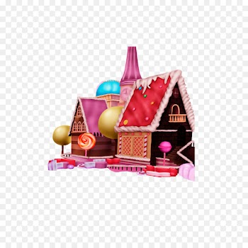 Candy Cartoon - Color candy house 