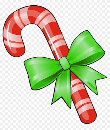 Candy - Clipart - Christmas Candy Cane Clipart