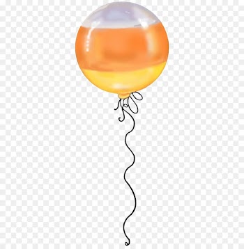 Candy corn Balloon Halloween Birthday Clip art - balloon 