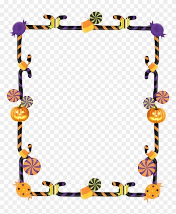 Candy Corn Candy Cane Borders And Frames Picture Frames - Candy Corn Candy Cane Borders And Frames Picture Frames
