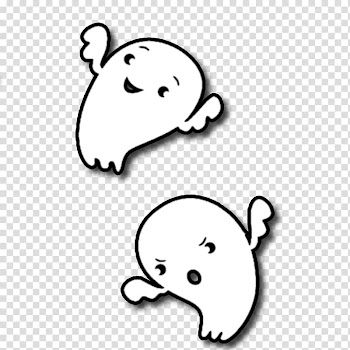 Candy corn Ghost Halloween , Cute Ghost transparent background PNG clipart
