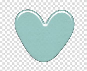 Candy Girl Journal Cards, green heart shape transparent background PNG clipart
