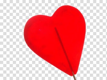 Candy s, red heart transparent background PNG clipart
