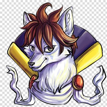 Canidae Artist, grinning transparent background PNG clipart