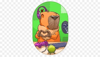 Canidae Capybara Dog Cat Cartoon - dog 