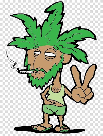 Cannabis smoking Cartoon Drawing, cannabis transparent background PNG clipart