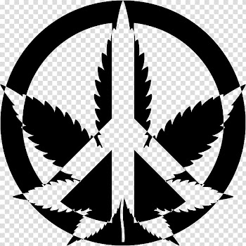 Cannabis smoking Peace symbols Legality of cannabis, weed transparent background PNG clipart