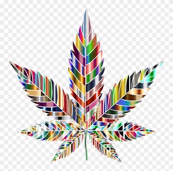 Cannabis Work Of Art Leaf Psychedelic Drug - Weed Leaf Psychedelic Hd