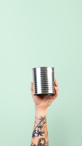 Canned food donation for charity campaign | Free stock photo | High Resolution image