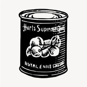 Canned fruit drawing, vintage food | Free Vector - rawpixel
