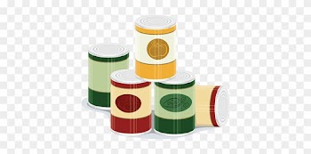 Canned-goods - Canned Food Vector Illustrations