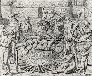 Cannibalism in Brazil in 1557 | Free Photo - rawpixel