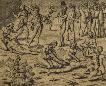 Cannibalism in Brazil in 1557 | Free Photo - rawpixel