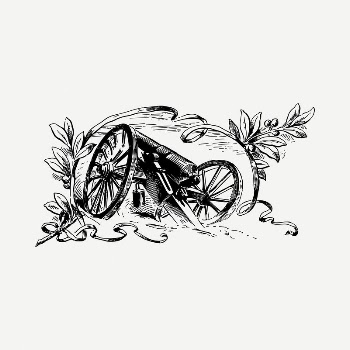 Cannon weapon clipart illustration psd. | Free PSD - rawpixel