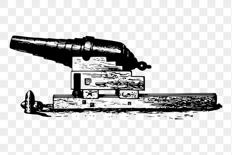 Cannon weapon  png sticker | Free PNG - rawpixel